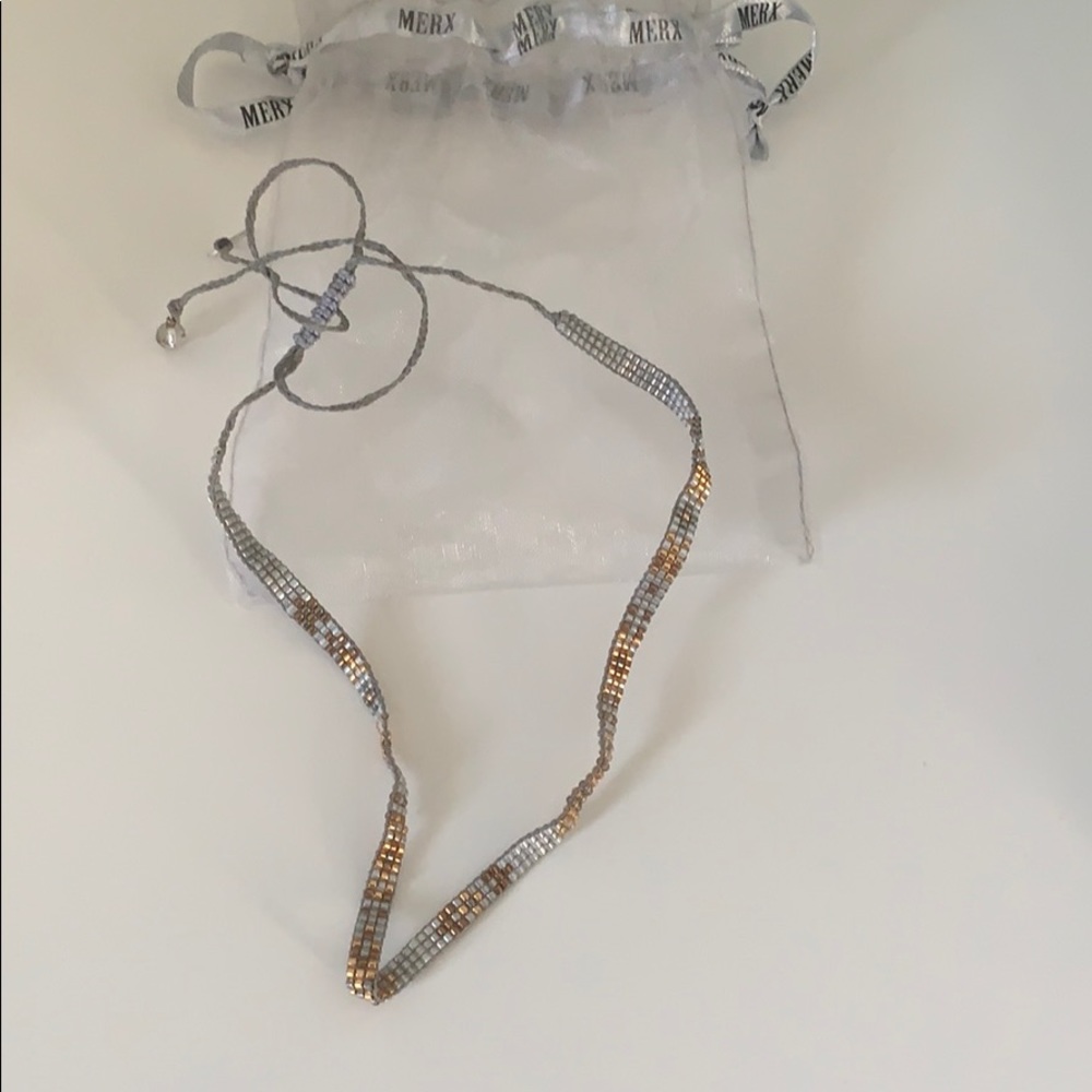 Beaded choker